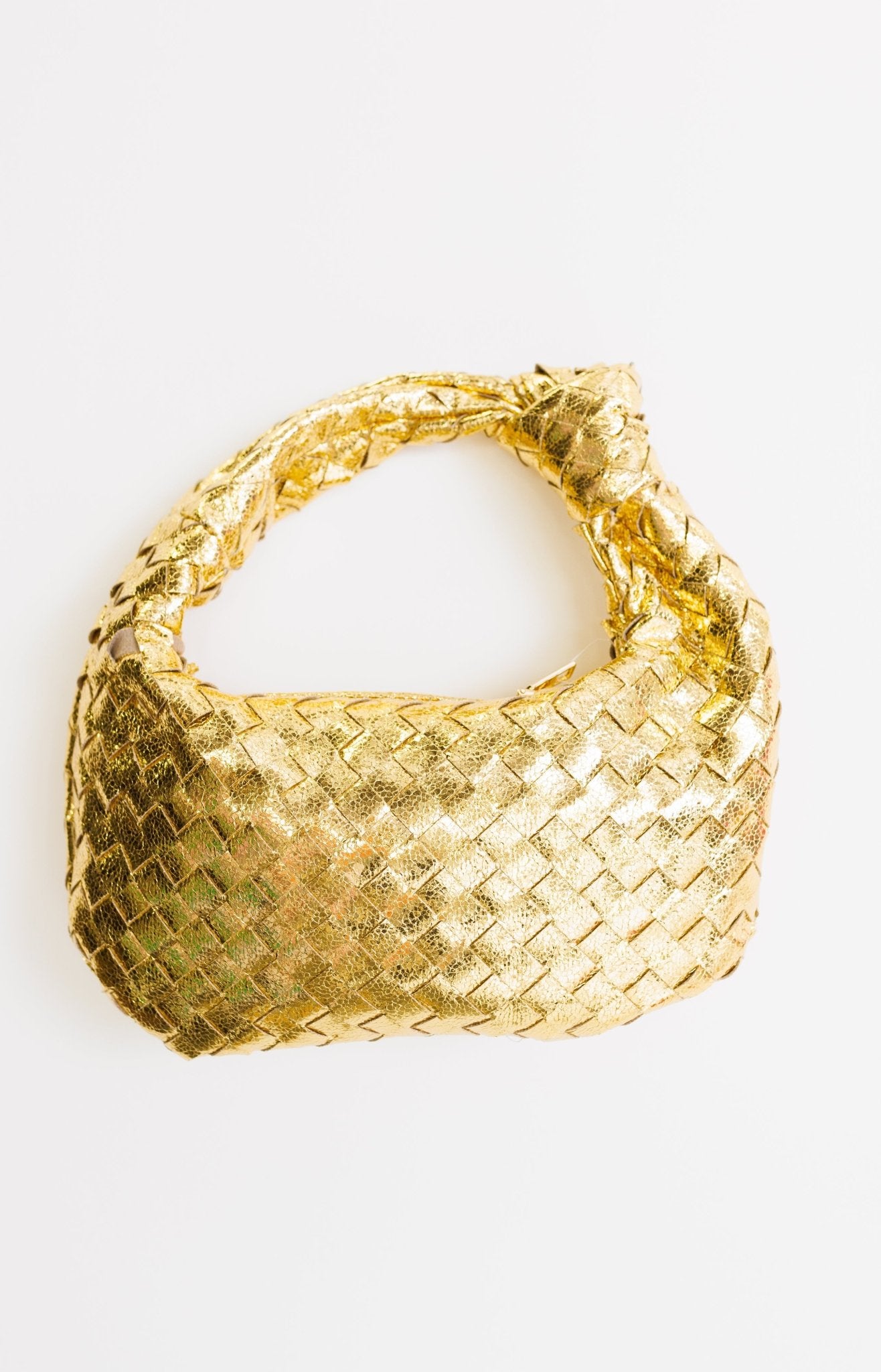 Jessica Knot Handbag, GOLD - HerringStones