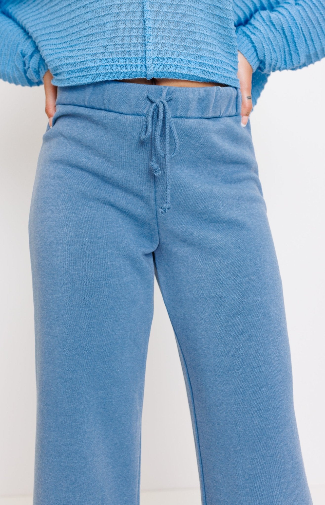 Luxe Lounge Pants, GRAY BLUE Pants - 32P