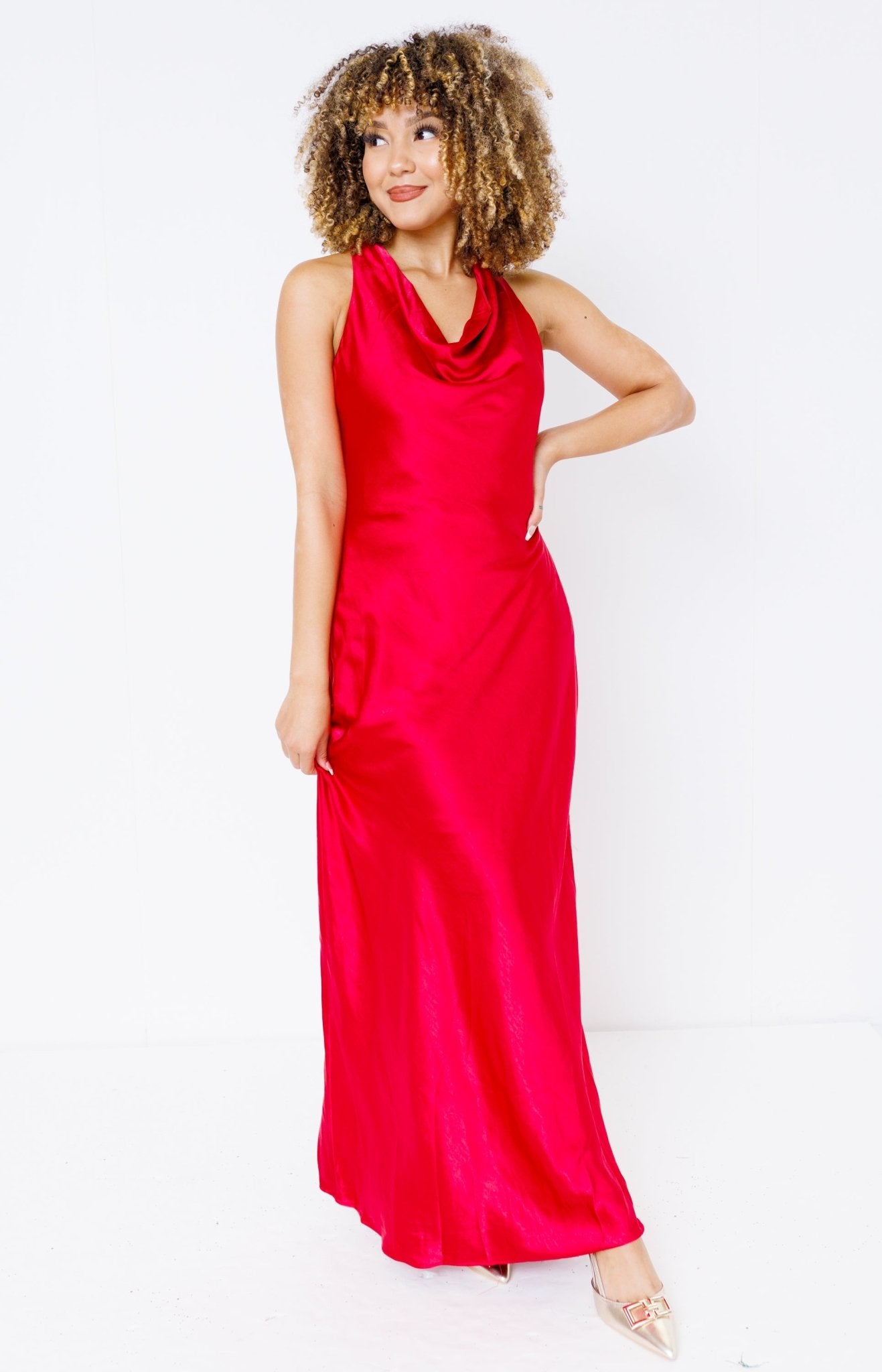 Olivia Pope Slip Maxi Dress, RED Dresses Under $100 - 26
