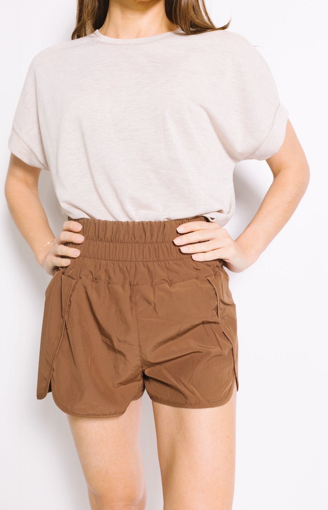 Perfect Vibe Shorts, CHESTNUT Basics/Foundation -16