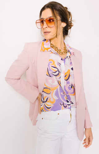 Endless Rose: Emmy Blazer, PINK Homecoming Jackets - 34J