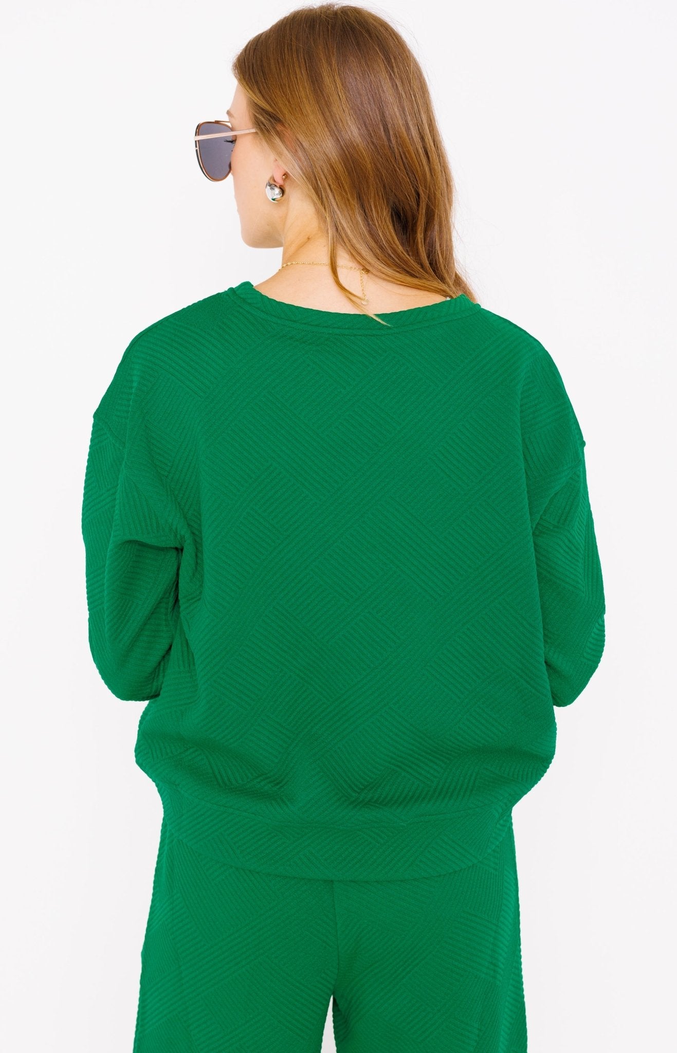 Plush Embrace Lounge Set, GREEN Sweaters Under $100 - 18L