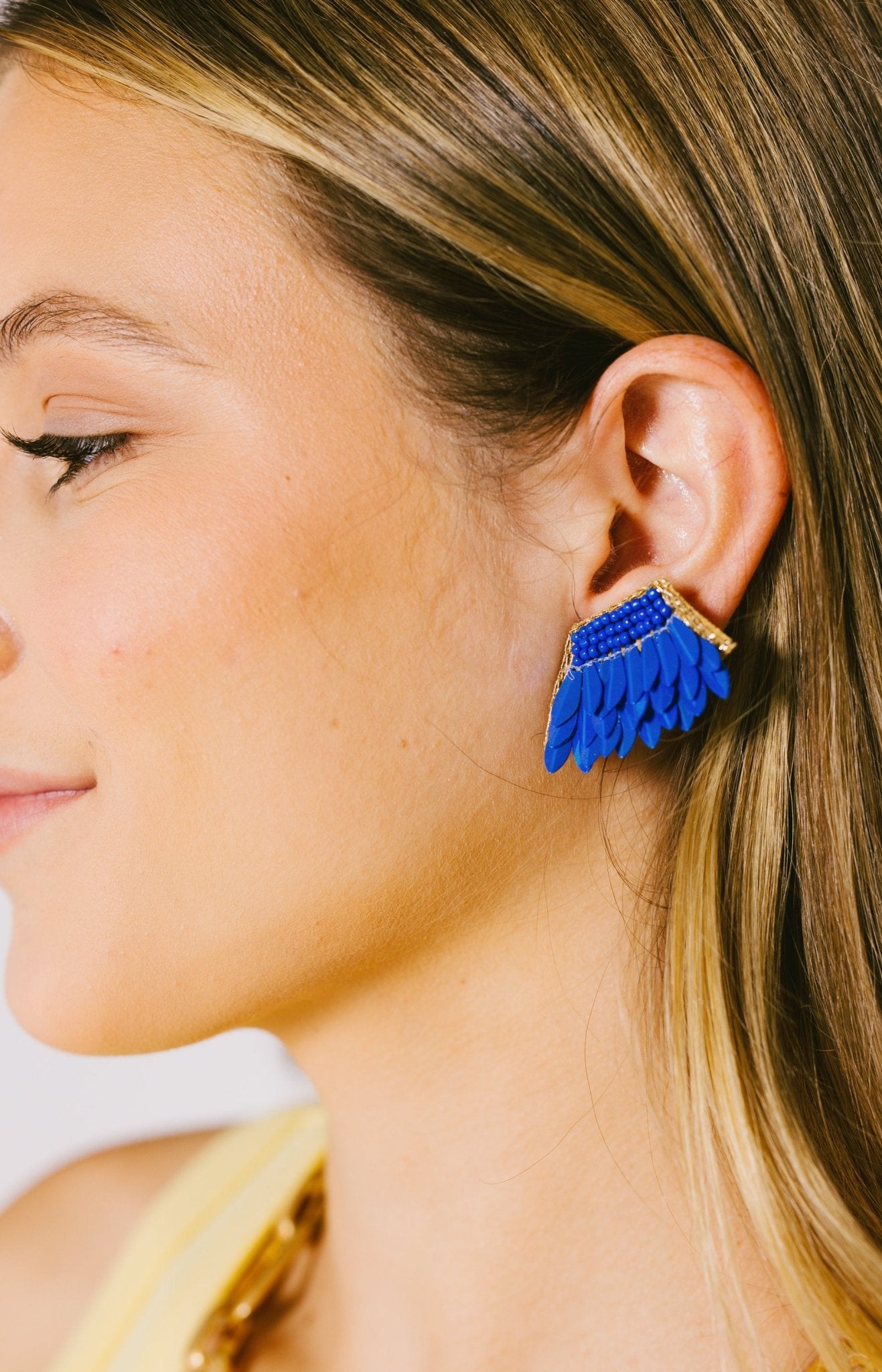 Treasure Jewels: Fly Away Beaded Earrings - HerringStones