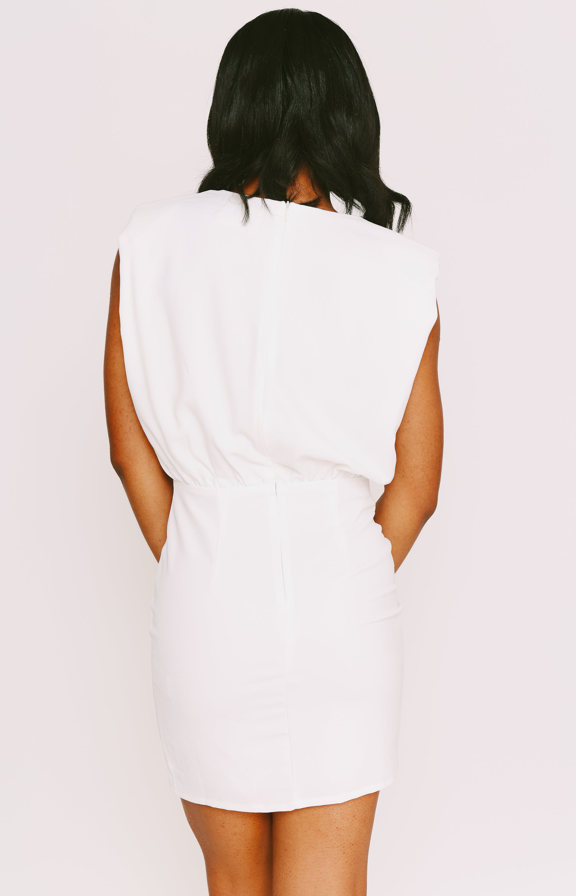 You've Got Me Sleeveless Bodycon Mini Dress